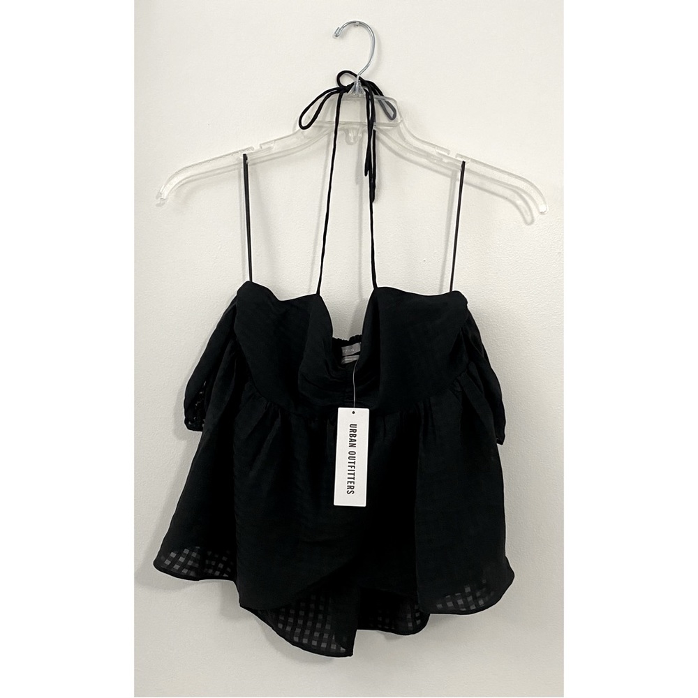Urban Outfitters Black Halter Top Size XS